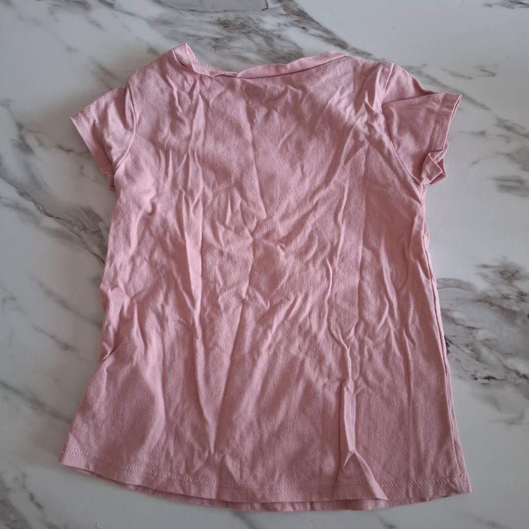 T-shirt Bébé Fille Levis Rose – Taille 18-24 Mois (90 cm) – Seconde Main