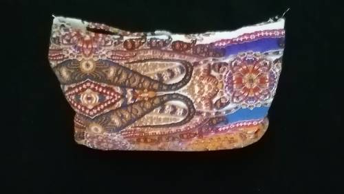 Pochette de rangement artisanale