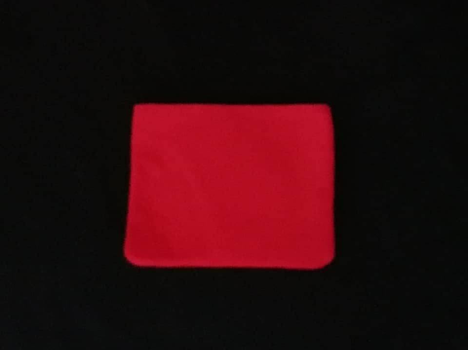 Pochette de rangement artisanale