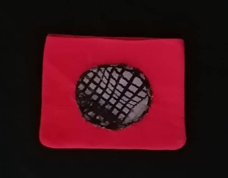 Pochette de rangement artisanale