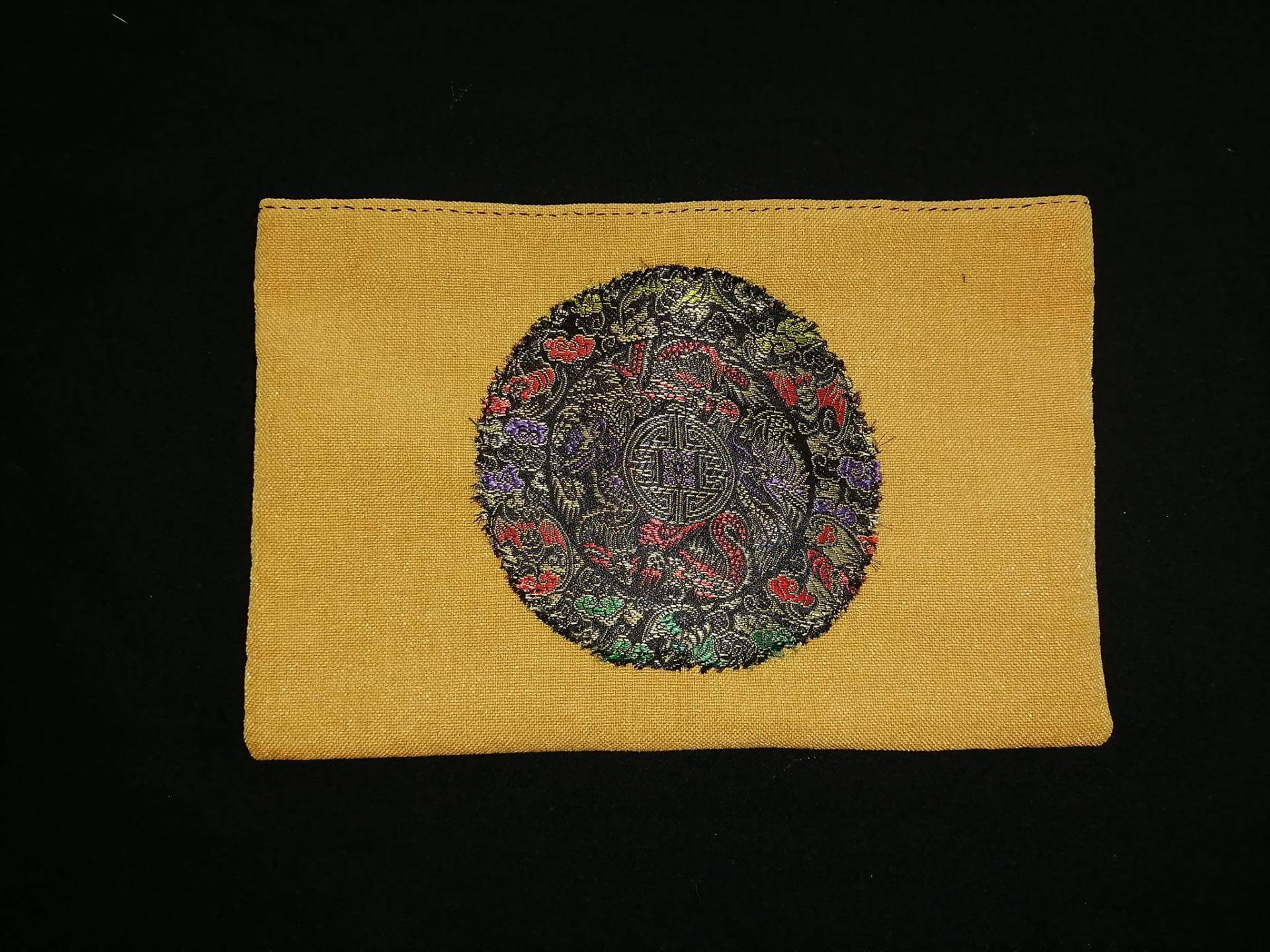 Pochette de rangement artisanale