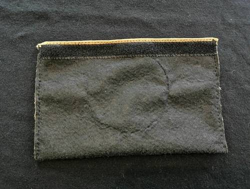 Pochette de rangement artisanale