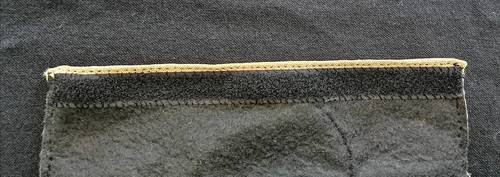 Pochette de rangement artisanale