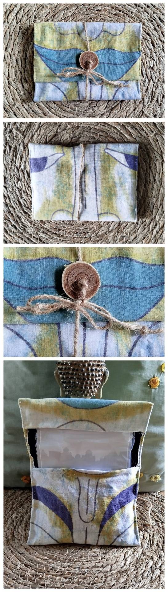 Pochette à tabac artisanale