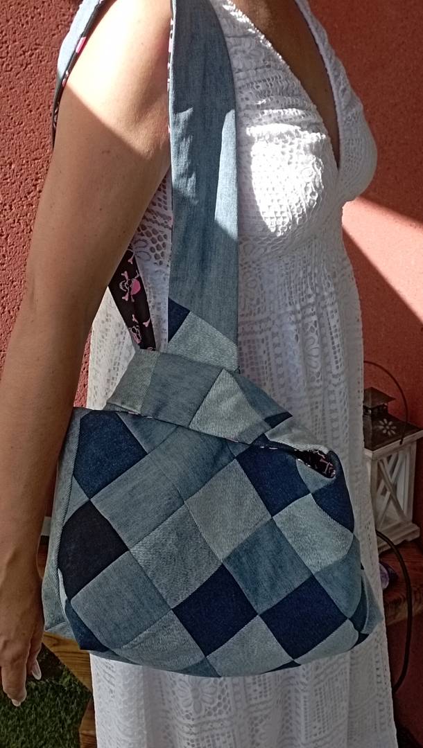 Sac Patchwork Denim : Mon sac 100 % récup & style