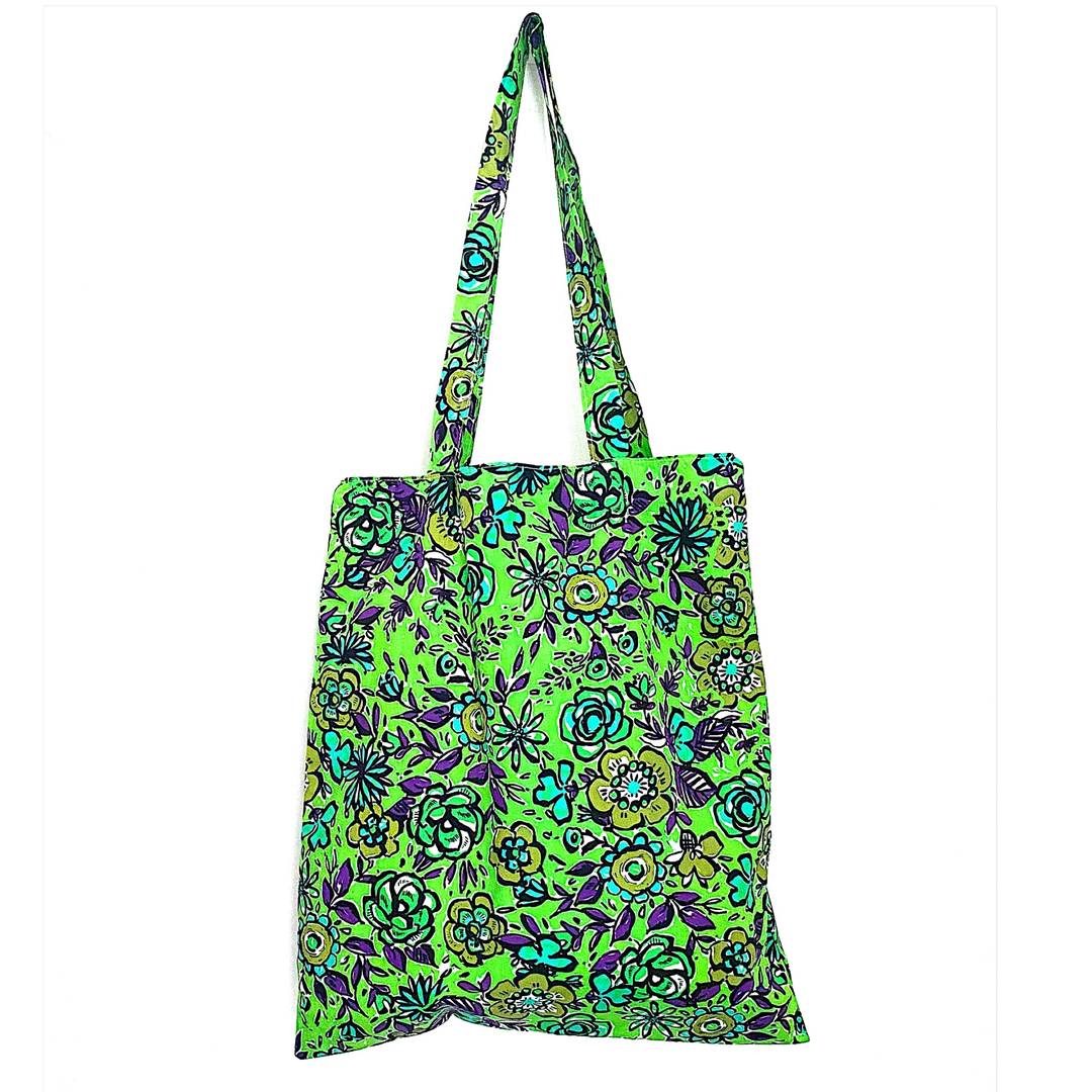 Sac en toile à motifs 