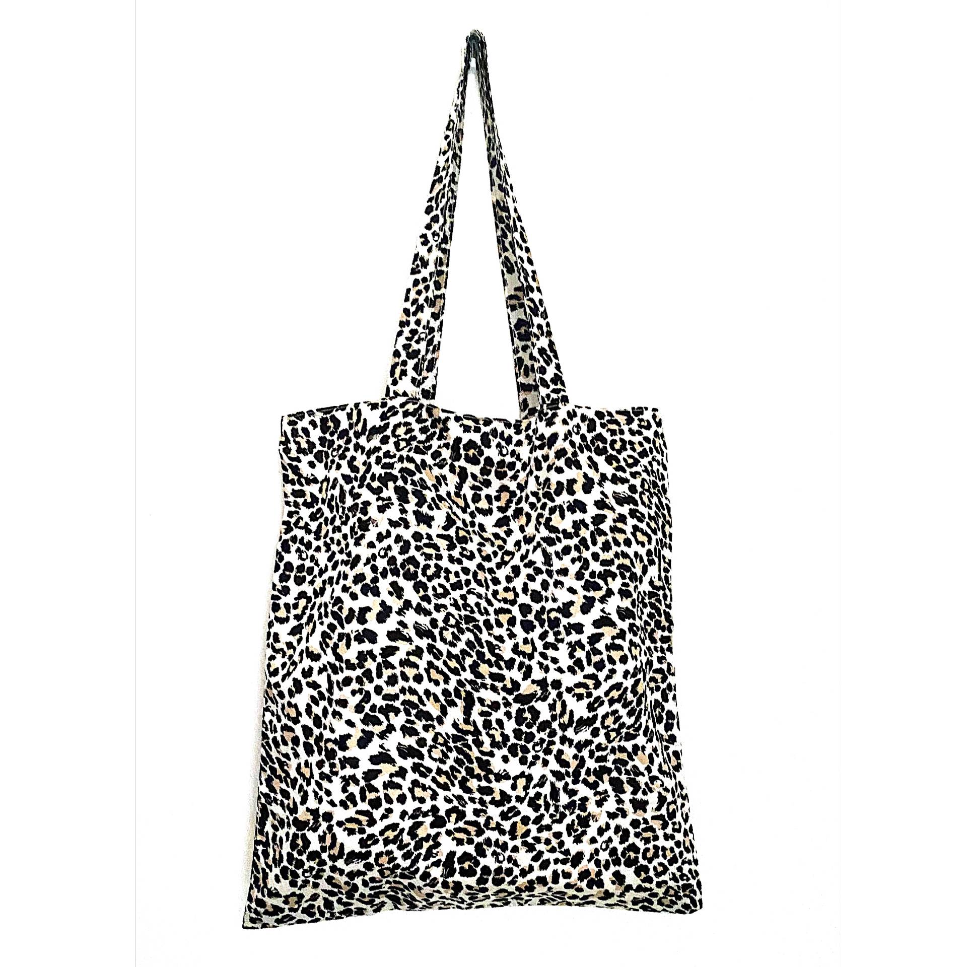Sac en toile panthère