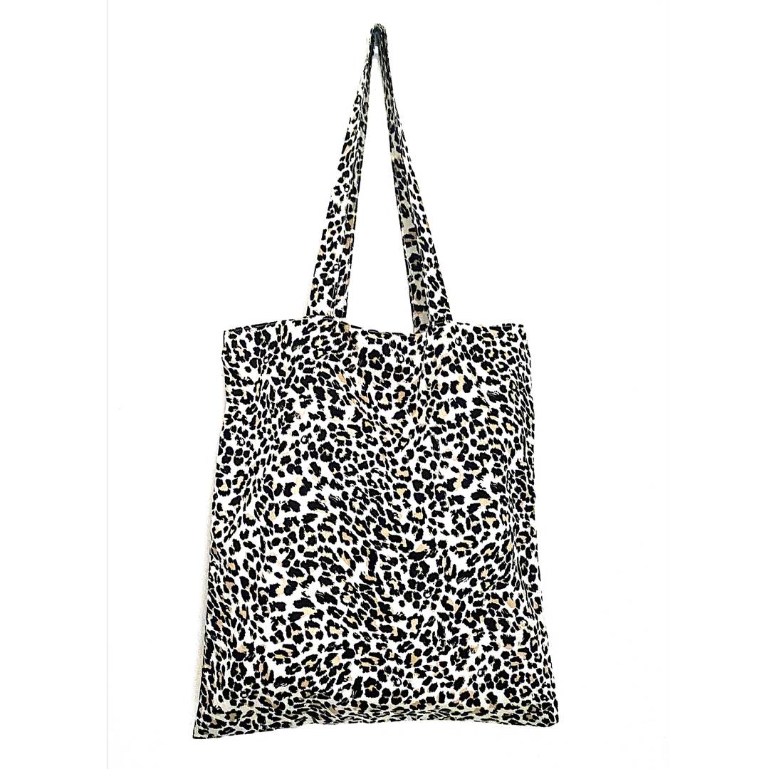 Sac en toile panthère 