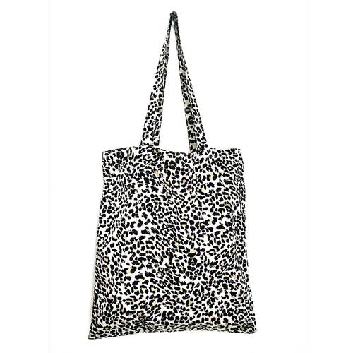 Sac en toile panthère 