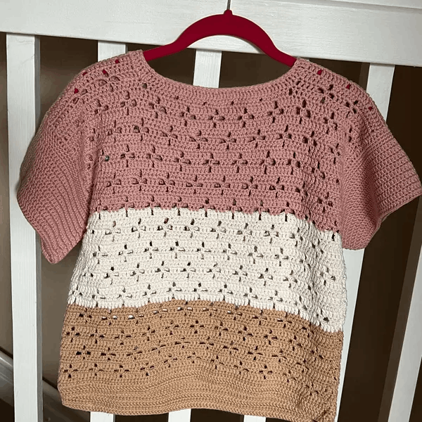 Easy Crochet Summer Top Pattern. Crochet Beach