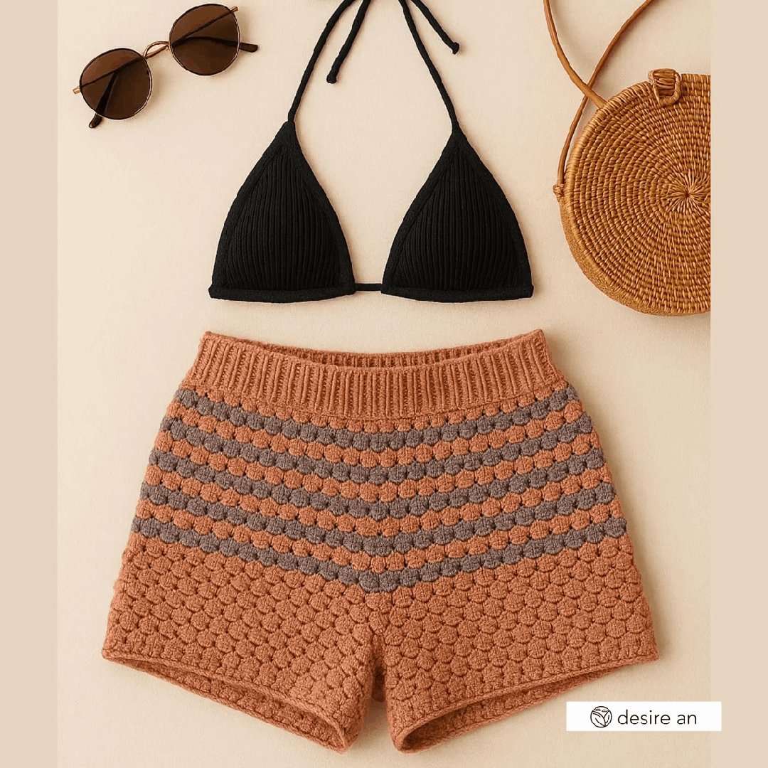 Summer DIY Shorts – Beginner Friendly – Festival Outfit – Handmade Beachwear