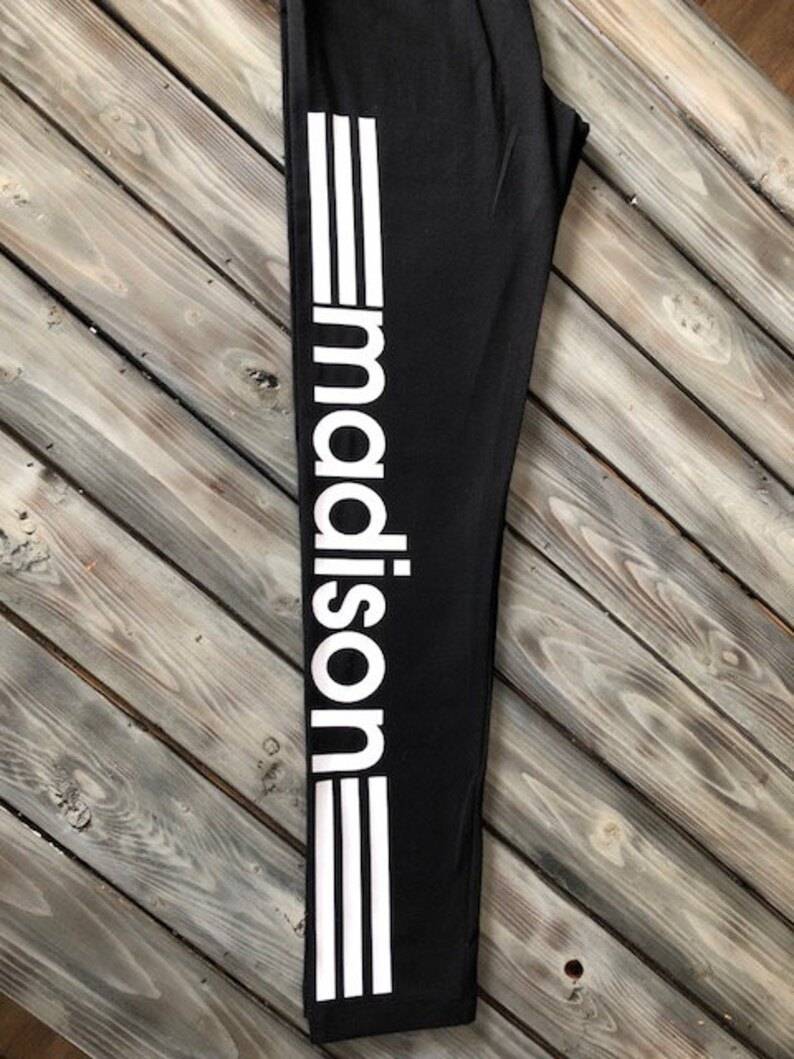 Girls Leggings Personalized, Custom Leggings, Personalized Leggings For Girls, Toddler Girl Leggings