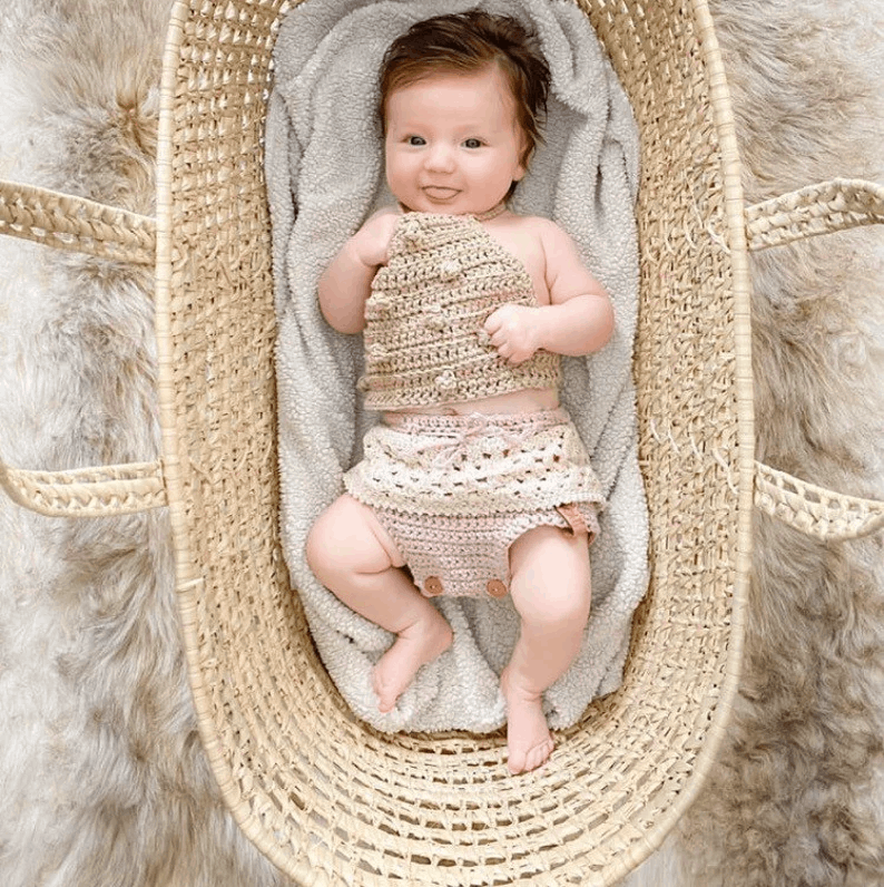 Crochet bloomers pattern - Crochet girl shorts - Crochet baby patterns -Infant cotton clothing - Crochet patterns - Easy crochet patterns