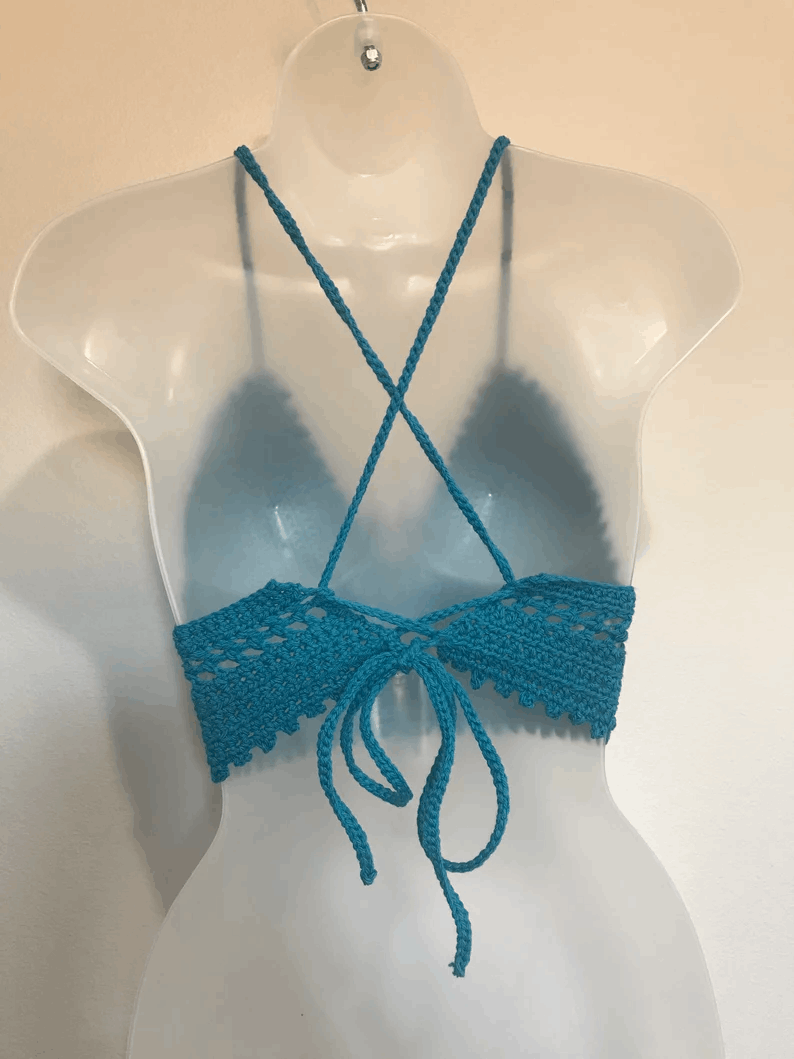 Crochet Crop Top / Summer Top / Festival Top