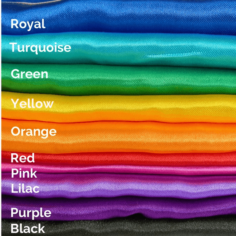 Kids Superhero Cape, Personalised Super Hero Birthday Cape, Kids Custom Superhero Cape, Kids Satin Superhero Costume. CHOOSE COLOUR & NAME.