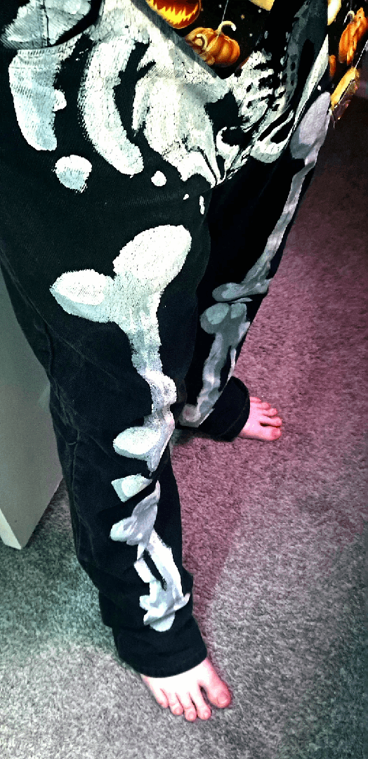 Custom Skeleton Jeans