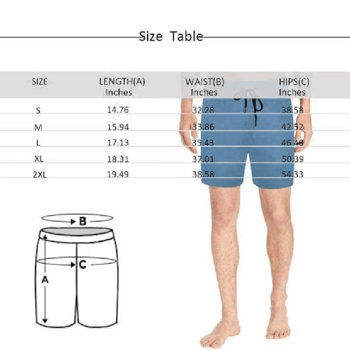 Short de Bain Personnalisé avec Visage – Idéal pour Vacances, EVG, Anniversaire ou Cadeau Original
