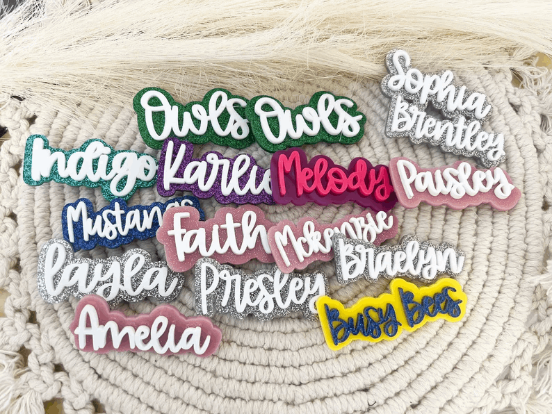 Custom Name Hair Clip