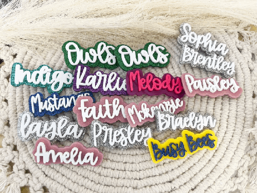 Custom Name Hair Clip