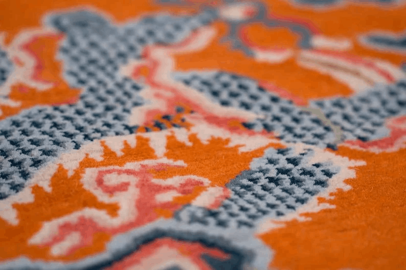 Handknotted Antique Design Tibetan Chinese DRAGON Woolen Rugs| New Handmade RUGS Large Area Runner