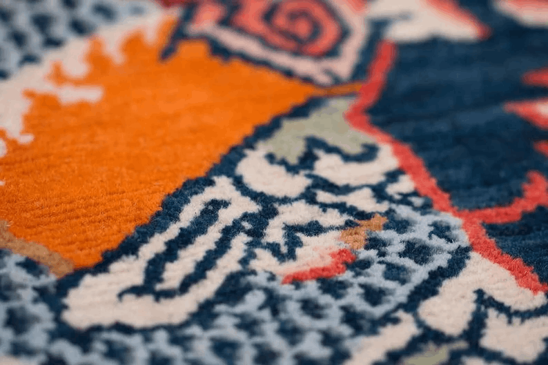 Handknotted Antique Design Tibetan Chinese DRAGON Woolen Rugs| New Handmade RUGS Large Area Runner