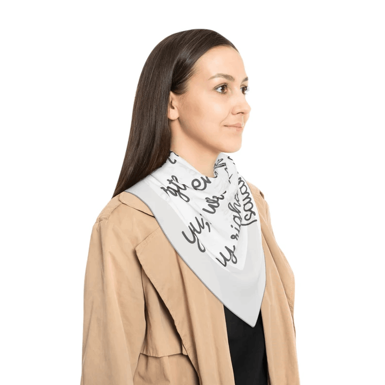 Custom Scarf Bible Verse Gift Custom Christian Gift Scripture Christian bible verse scarf, Strength Prayer Shawl gifts for her