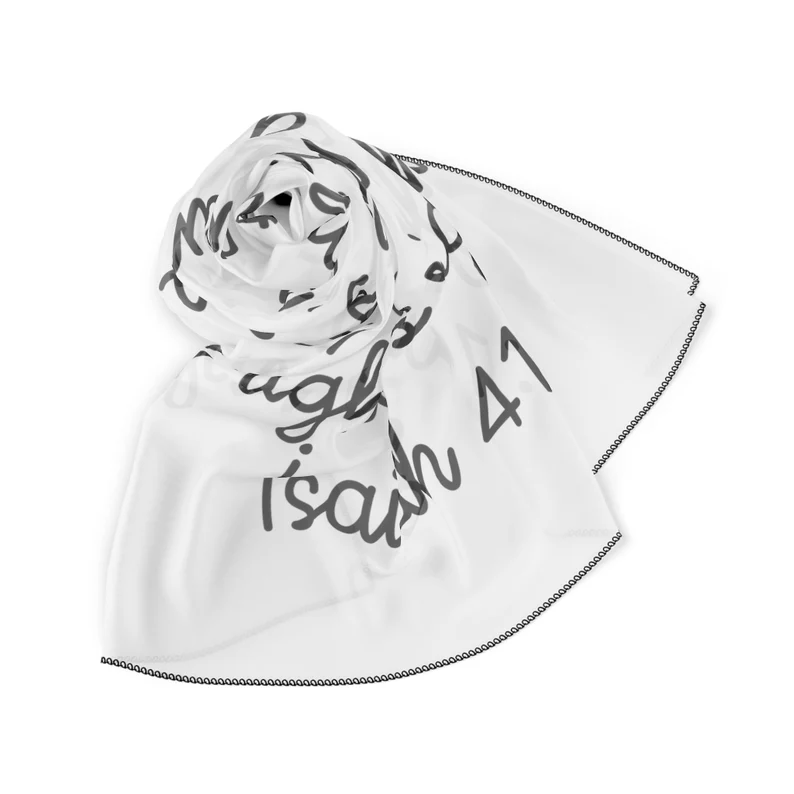 Custom Scarf Bible Verse Gift Custom Christian Gift Scripture Christian bible verse scarf, Strength Prayer Shawl gifts for her