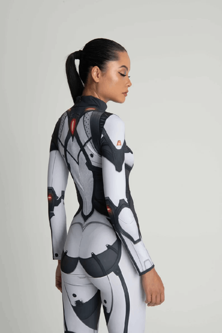 Droid Costume, Festival Outfit, Cosplay Costume for Women: Unleash Your Inner Robot with Our Futuristic Droid Costume