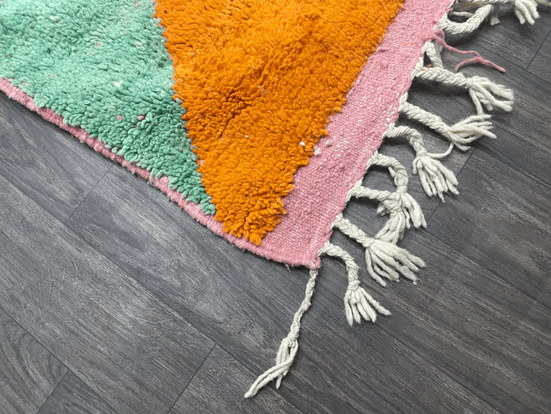 Custom Rug Style Mat - Boujaad Rose Carpet