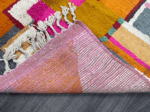 Custom Rug Style Mat - Boujaad Rose Carpet