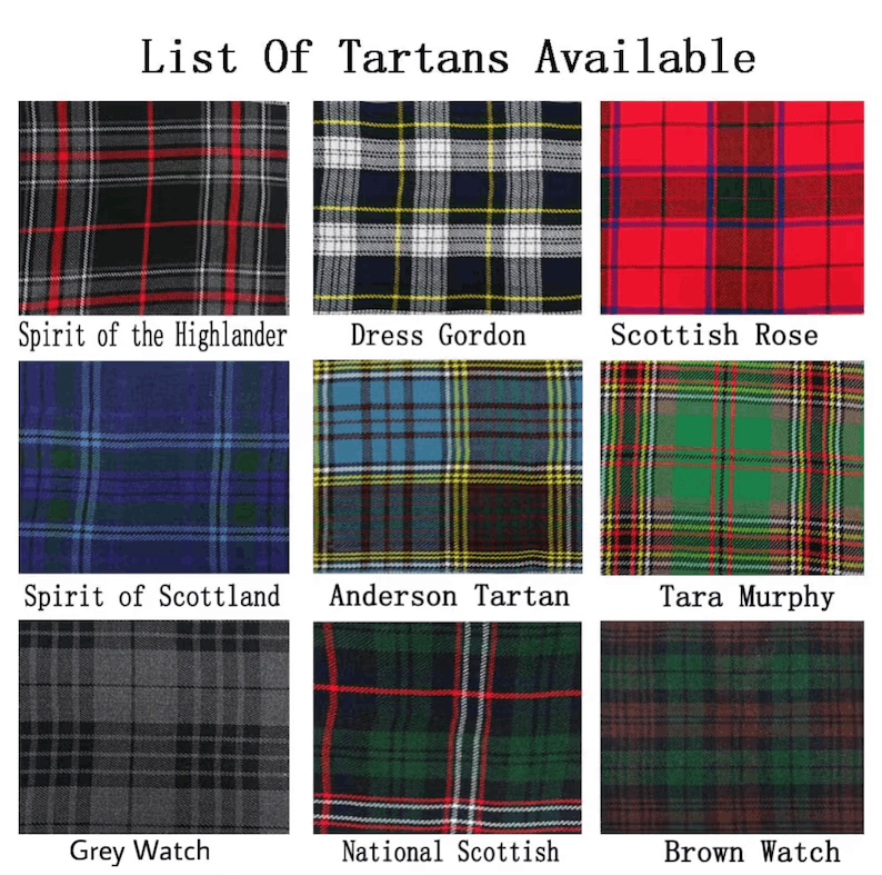 Men's Handmade Scottish Tartan Waistcoat Bias Cut 5 Buttons Kilt Vest Wedding Vest in 40+ Clan Tartans