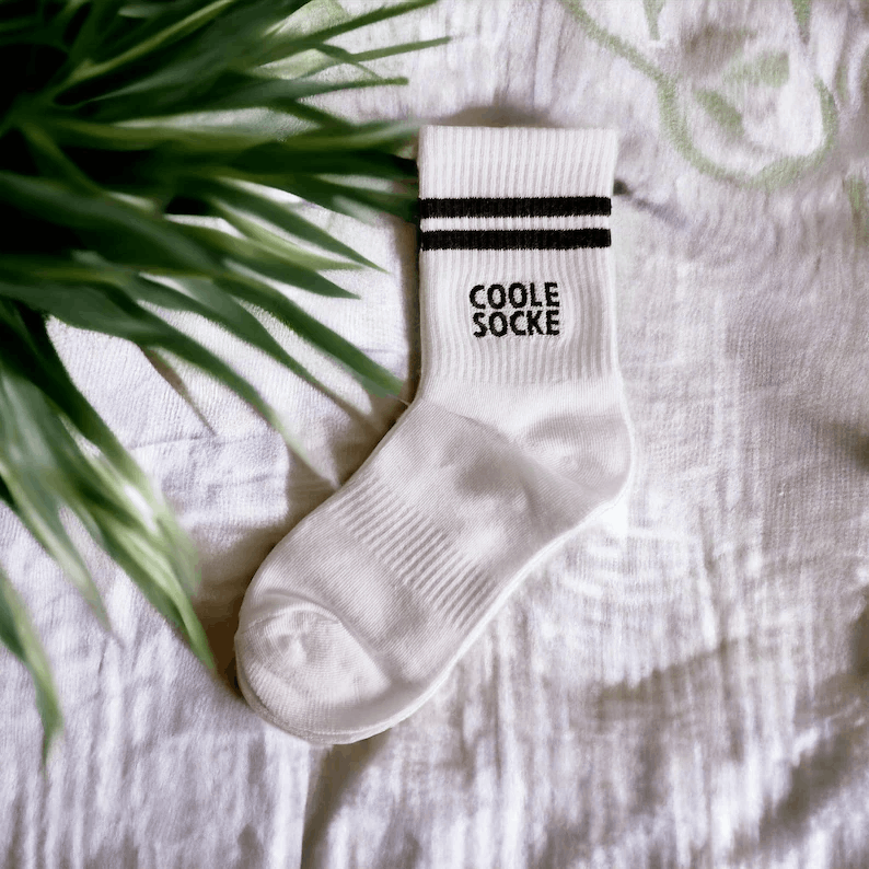 Custom embroidered socks custom gift for her custom gift for him personalized gift unique gift for Easter