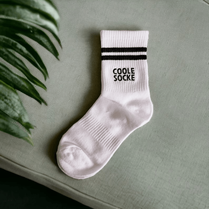 Custom embroidered socks custom gift for her custom gift for him personalized gift unique gift for Easter