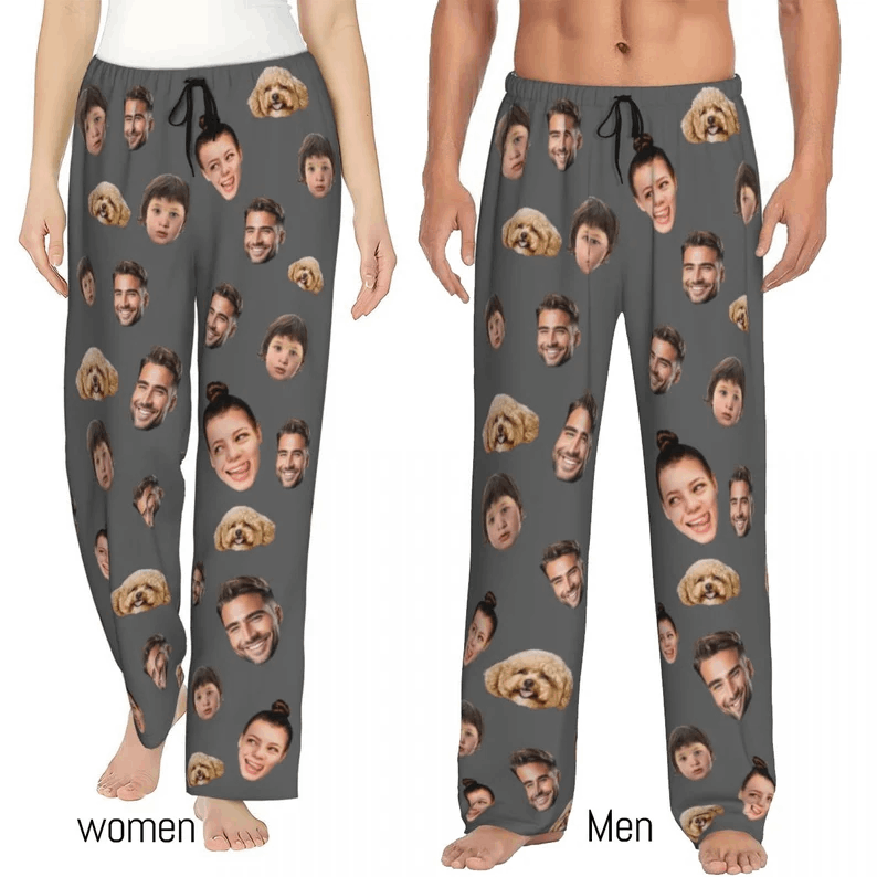 Pantalon Pyjama Personnalisé avec Visages