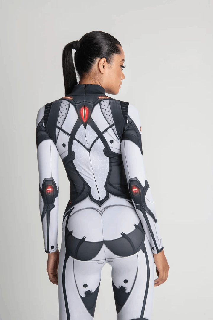 Droid Costume, Festival Outfit, Cosplay Costume for Women: Unleash Your Inner Robot with Our Futuristic Droid Costume