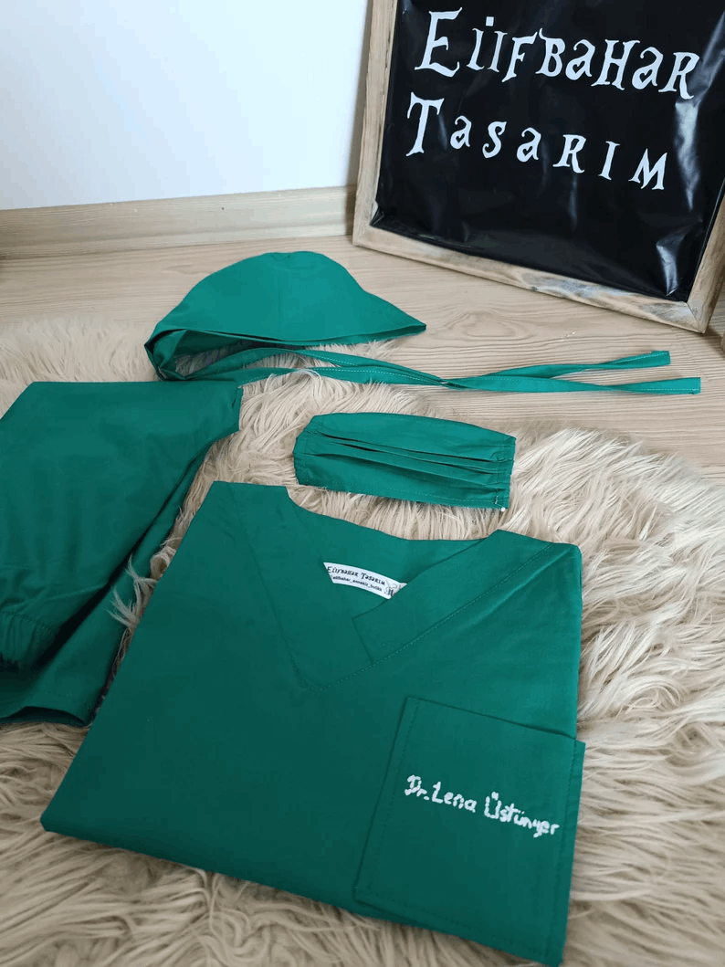 Personalized Doctor Costume For Kids, Gift For Baby Girl, Kids Vet Costume, Baby Clothes, Personalized Gift For Boys, Doctor's Coat For Kids