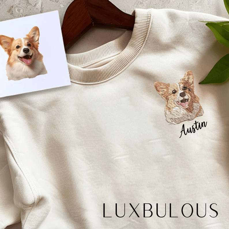 Personalized Pet Embroidery Shirt