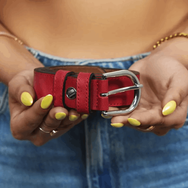 Personalized Woman Leather Belt, Mothers Day Gift, Mom Birthday Gift, Monogrammed Leather Belts for Women, Gift for Mom, Custom Gift for Her