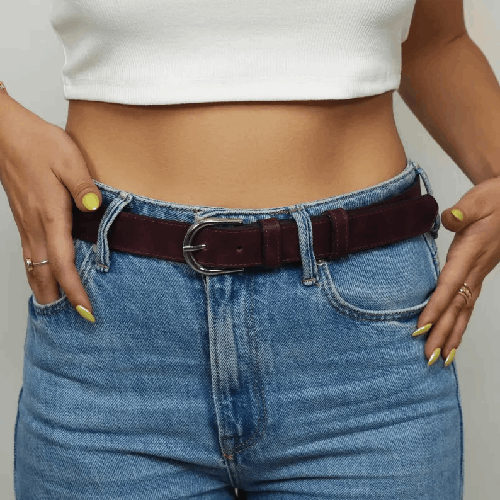 Personalized Woman Leather Belt, Mothers Day Gift, Mom Birthday Gift, Monogrammed Leather Belts for Women, Gift for Mom, Custom Gift for Her