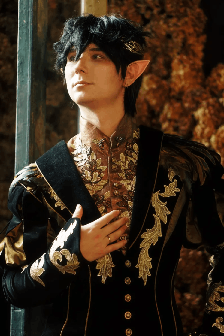 Fantasy Men costume, 18th-century fashion, book cosplay, wedding costume, Ren Faire costume, Made to order