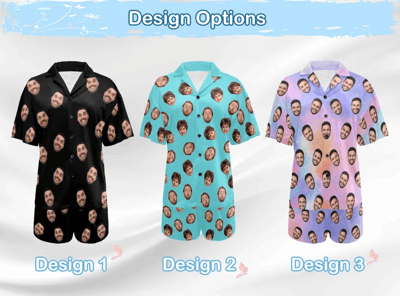 Pyjama Personnalisé avec Visage
