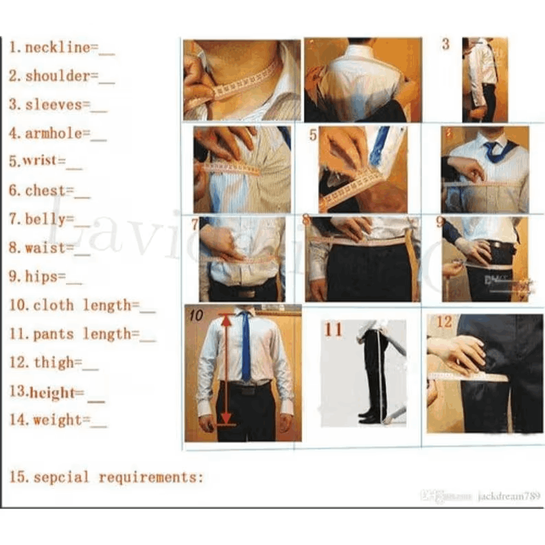 Customized Men's Suit | Personalized Tailored Fit Suit with Embroidered Name | Wedding Suit | Groomsmen suit | Made to Measure Suit