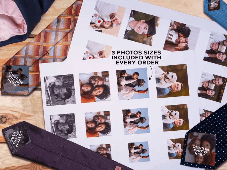 Nœud Papillon Personnalisé avec Photo 