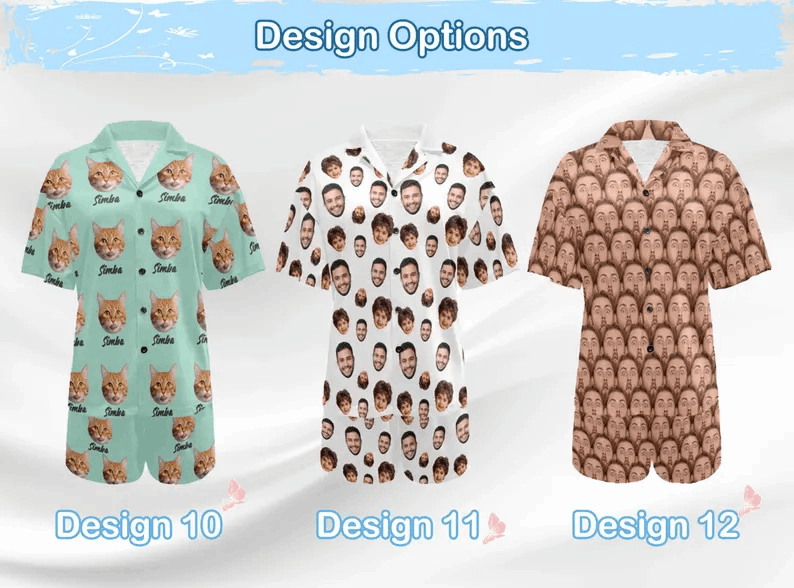 Pyjama Personnalisé avec Visage