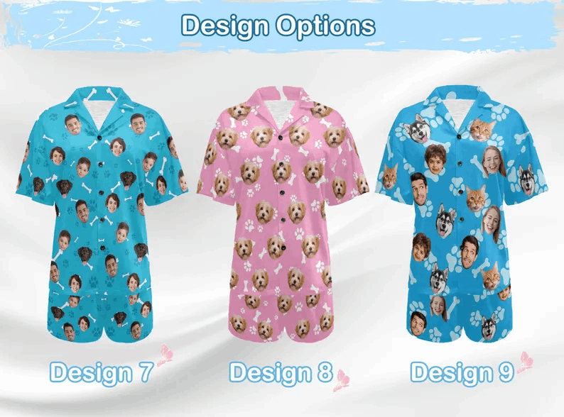 Pyjama Personnalisé avec Visage