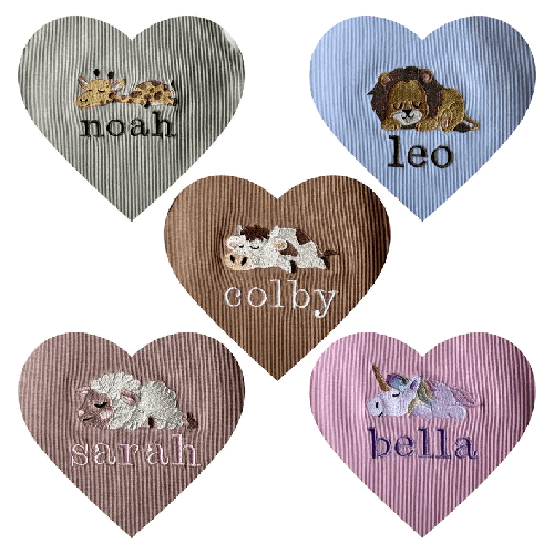 Personalized Safari Lion Giraffe Unicorn Cow Sheep Lounge Set | Loungewear for Kids & Adults | Safari-Themed Christmas Gift Family Pajamas