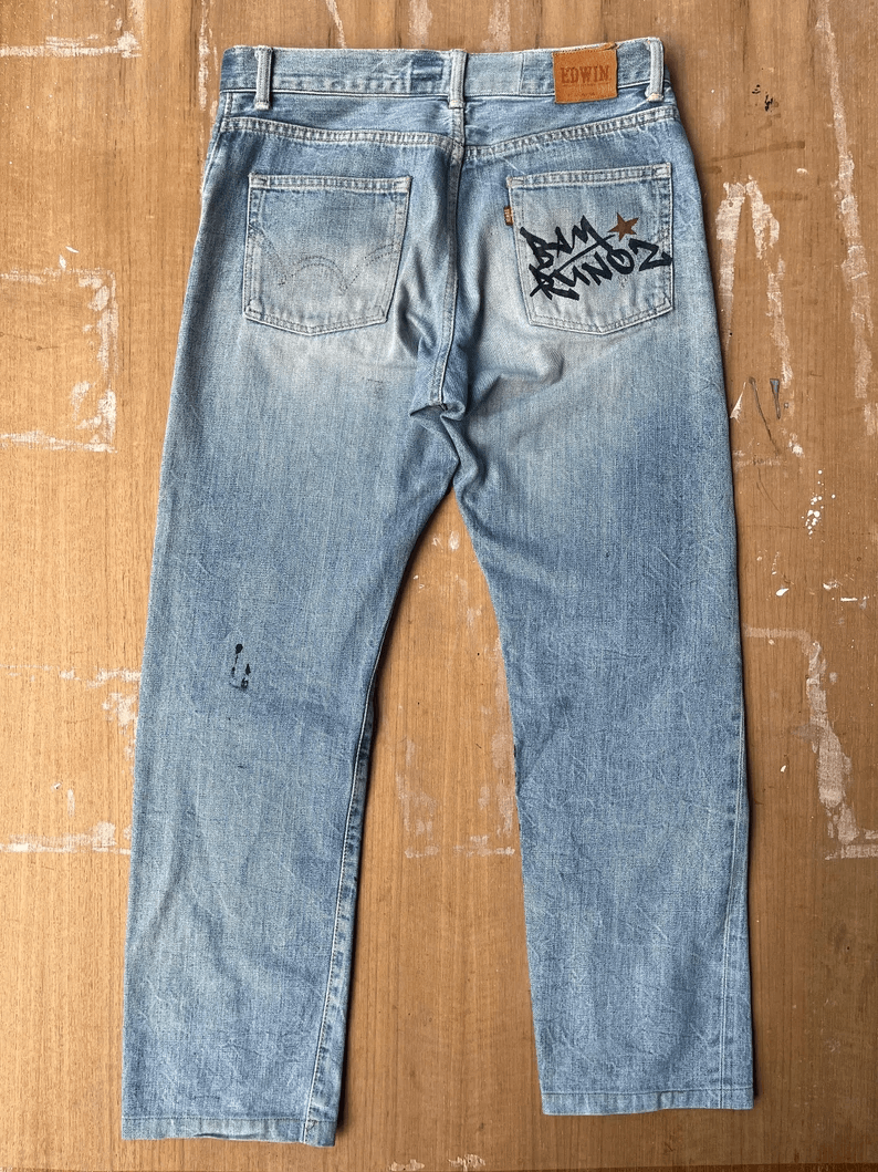 Manipulative - Custom Handpainted Pants/Jeans