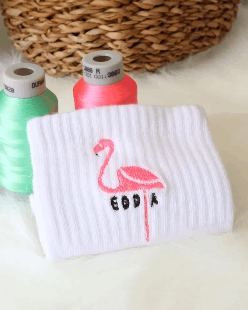 Personalized Clothing for the Company, Logo Socks, Custom Embroidered Name Socks, Artist Name Socks, Custom Socks, Symbol Socks, Socks Gifts