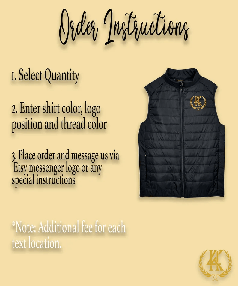 Personalized Gifts, Nurse Vest Medical Vest, Custom Embroidered Puffer Vest, Custom Work Vest