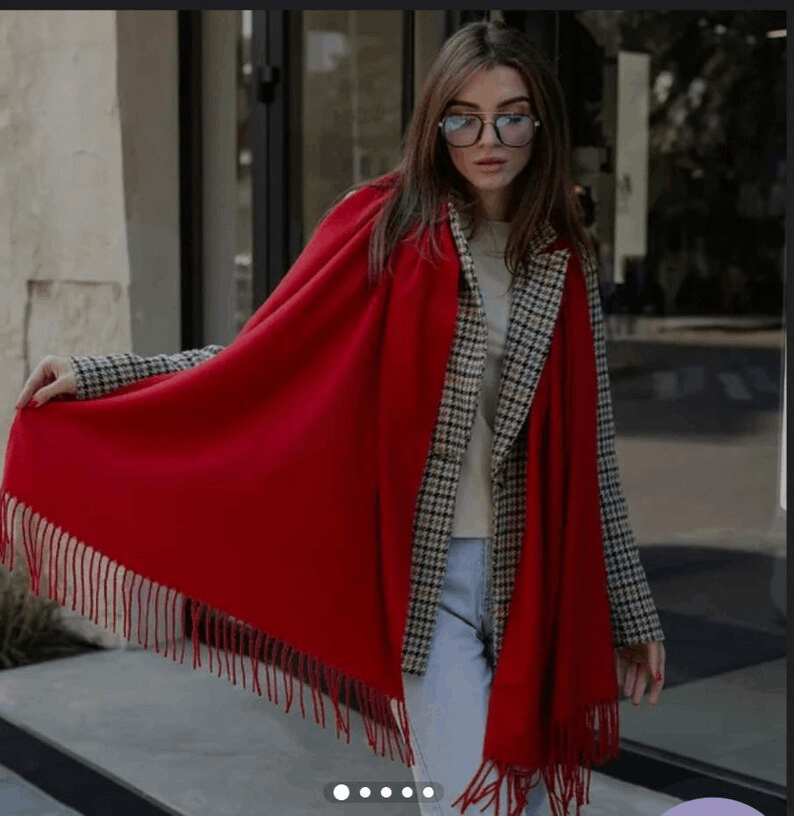 Personalized scarves for women, embroidered scarf for women, birth flower scarf, embroidered birth flower scarf, personalized woman scarf